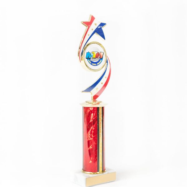 Olympic Series Round Column Trophy