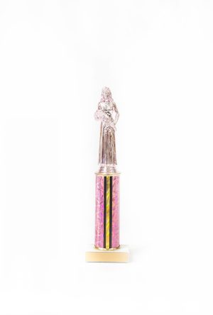 13  Pretty in Pink Figure with Round Column Trophy 1 scaled