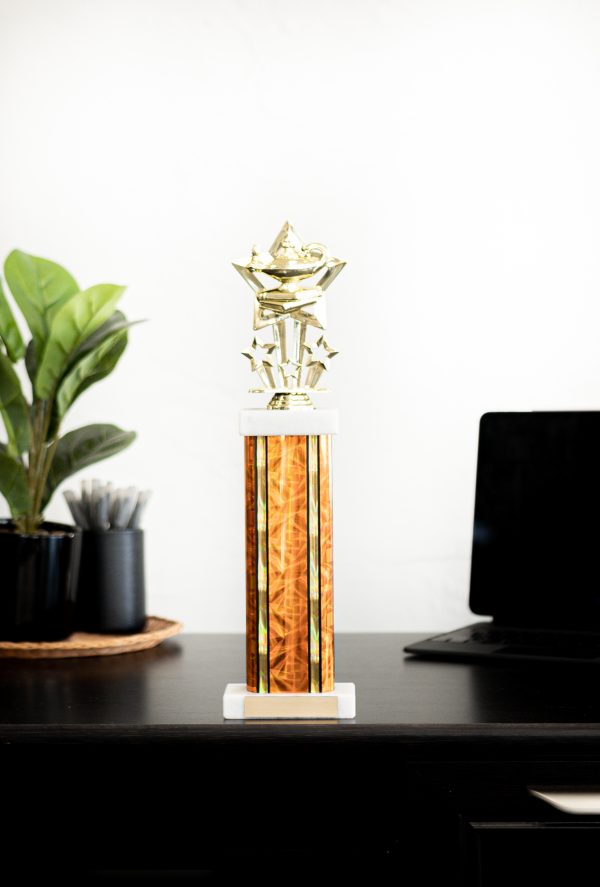 14  Star Themed Figure with Wide Column Trophy 3 scaled