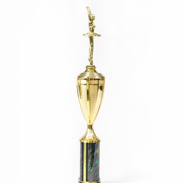 Cup Riser Round Column Trophy