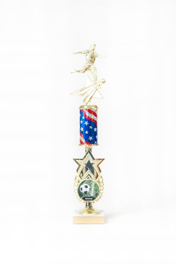 17  Star Series Logo Riser on Round Column with Figure Trophy 1 scaled