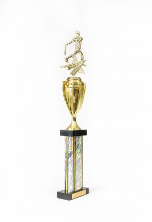Cup Riser Wide Column Trophy