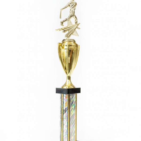 Cup Riser Wide Column Trophy