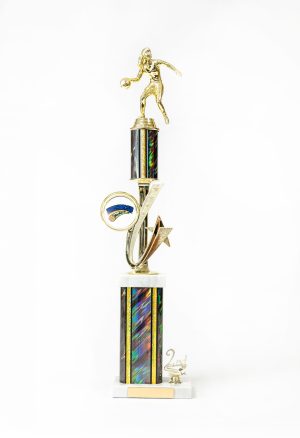 22  Shooting Star Spinner Riser with Figure and Column Trophy 1 scaled