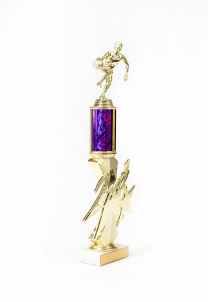 2nd Place Round Column Trophy