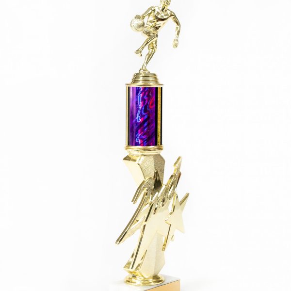 2nd Place Round Column Trophy