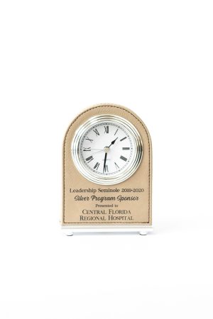 5.5  Rawhide Leather Clock LLC401 01