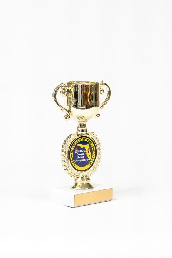 Cup Logo Figure on Marble Base Trophy 2
