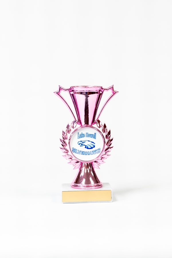 Pretty in Pink Logo Cup Figure Trophy 1