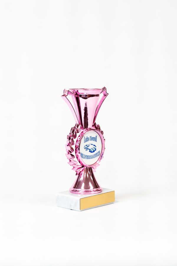Pretty in Pink Logo Cup Figure Trophy 2