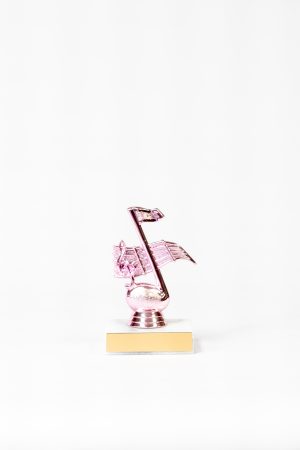 Pretty in Pink Music Figure Trophy 1