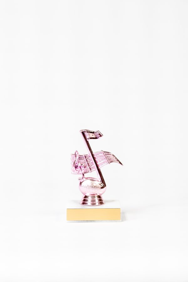 Pretty in Pink Music Figure Trophy 1