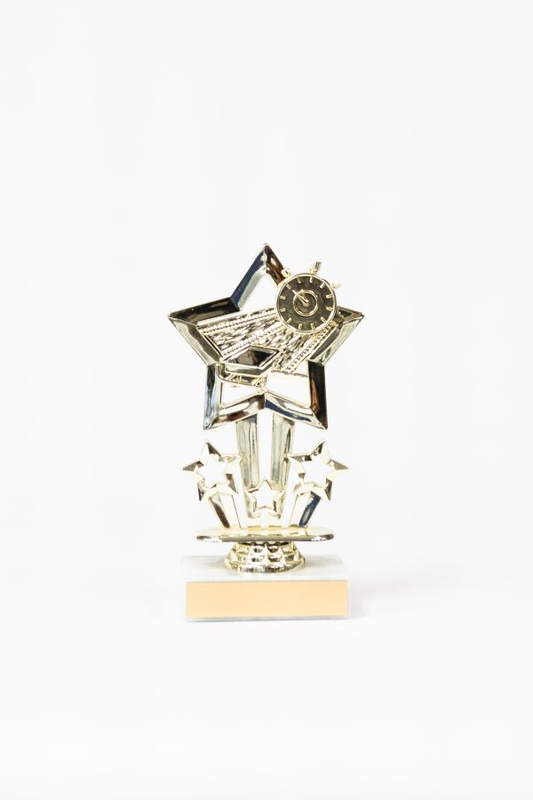 Star Themed Figure on Marble Trophy 1