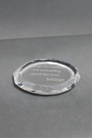 4.5  Optic Crystal Oval Paperweight 01 scaled