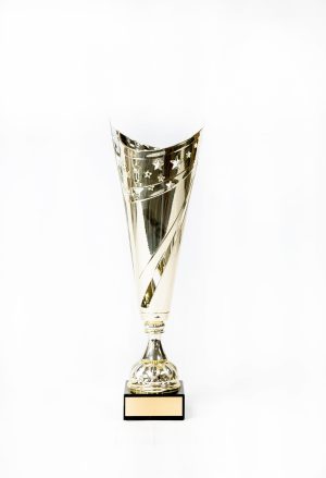 14  Metal Gold Silver Star Cup on Marble Base 1 scaled