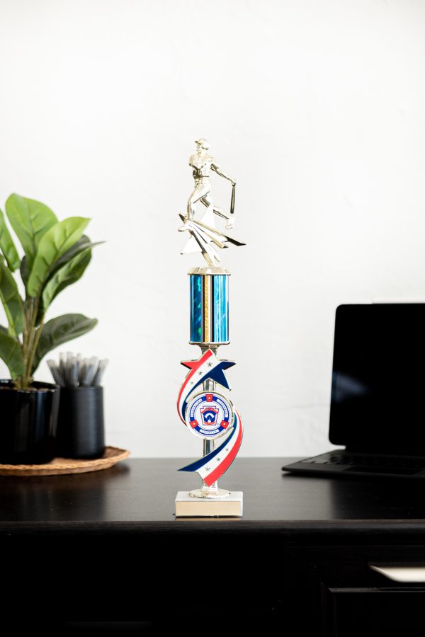 18  Olympic Series Logo Riser on Round Column with Figure Trophy 3 scaled