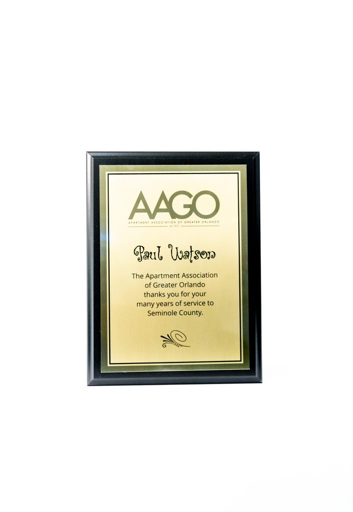 Black Board with Sublimated Engraved Plate United Trophy