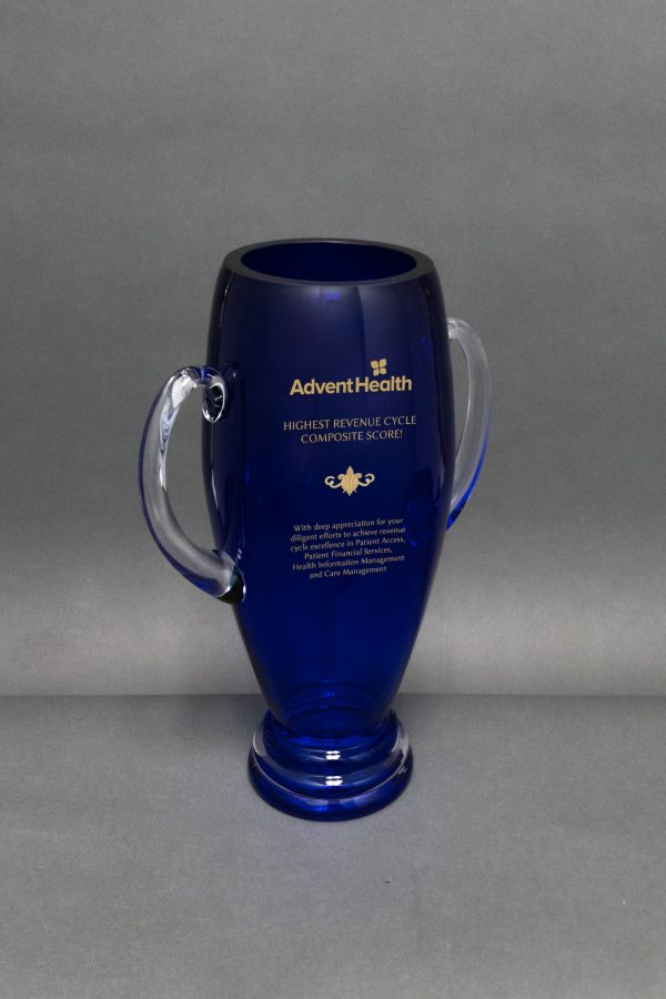 13.5  Blue Crystal Vase with Handles 01 scaled