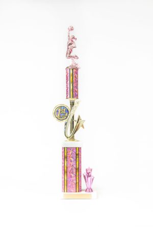 23  Pretty in Pink Series Figure Logo Riser Trim Trophy 1 scaled
