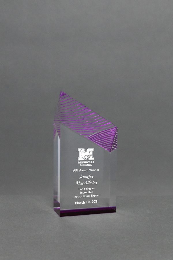 8.5  Purple Mirror Glacier Acrylic Award 01 scaled