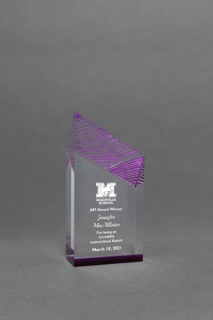 8.5  Purple Mirror Glacier Acrylic Award 01 scaled