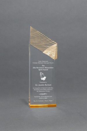 8.75  Gold Mirror Glacier Acrylic Award 01 scaled