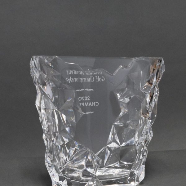 Chunky Iceberg Sculpture Vase
