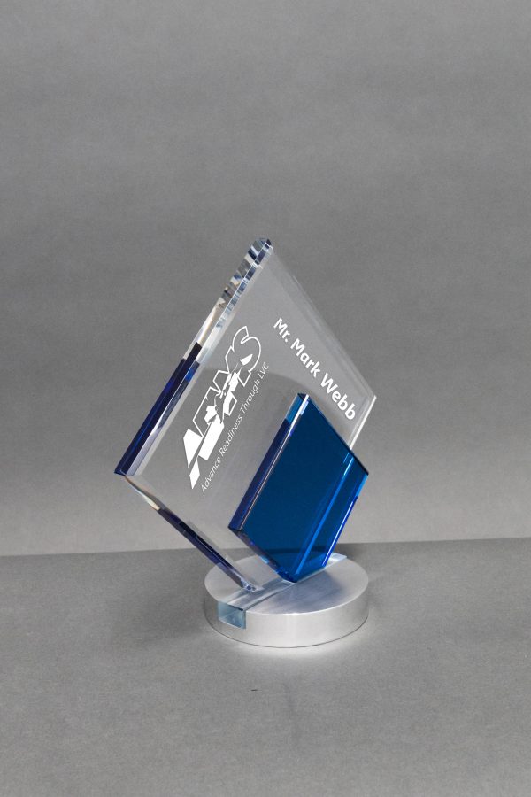 8  Crystal Diamond Award Clear Blue w white fill on Blue Glass 02 scaled