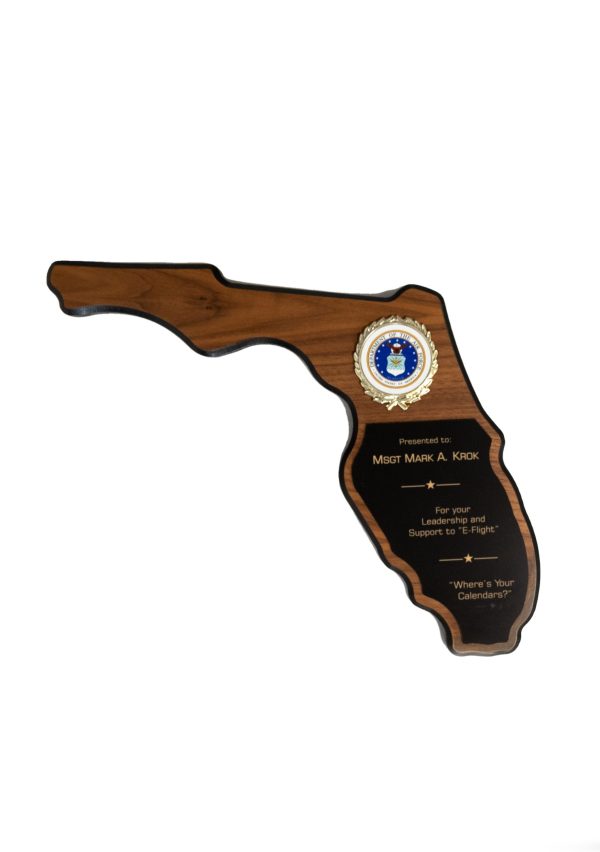 Florida Plaque with Sublimated Plaque 1 scaled