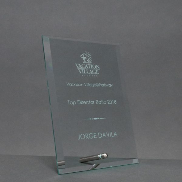 Economy Jade Glass Standup Award