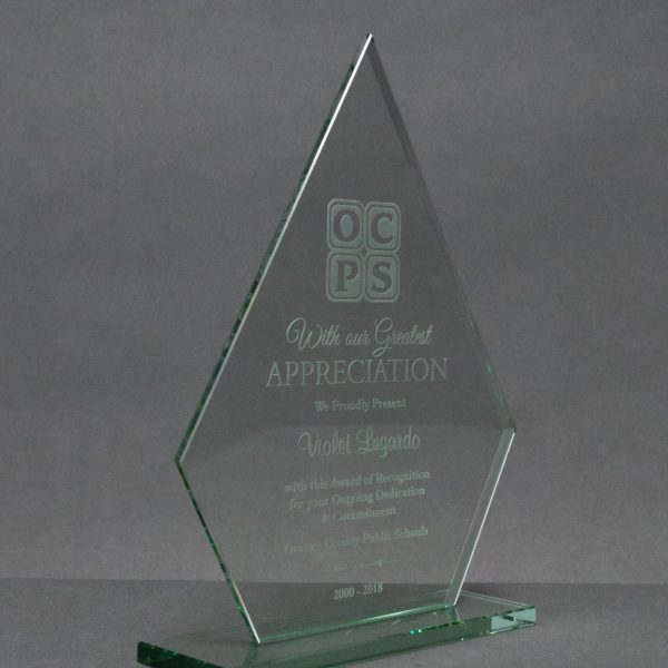 Economy Jade Glass Diamond Award