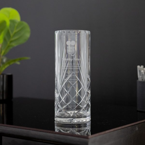 Cylinder Crystal Vase