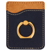 Leatherette Phone Wallet with Ring 2
