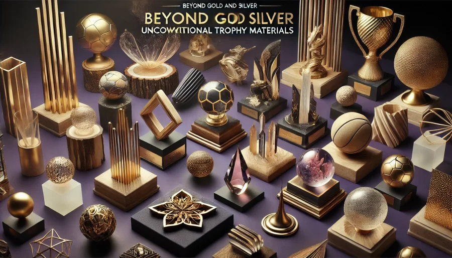 Beyond Gold and Silver: Exploring Unconventional Trophy Materials